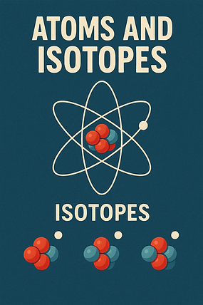 An AI generated image on Atoms and Isotopes