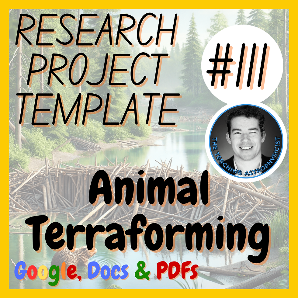Animal Terraforming Research Project Template Cover