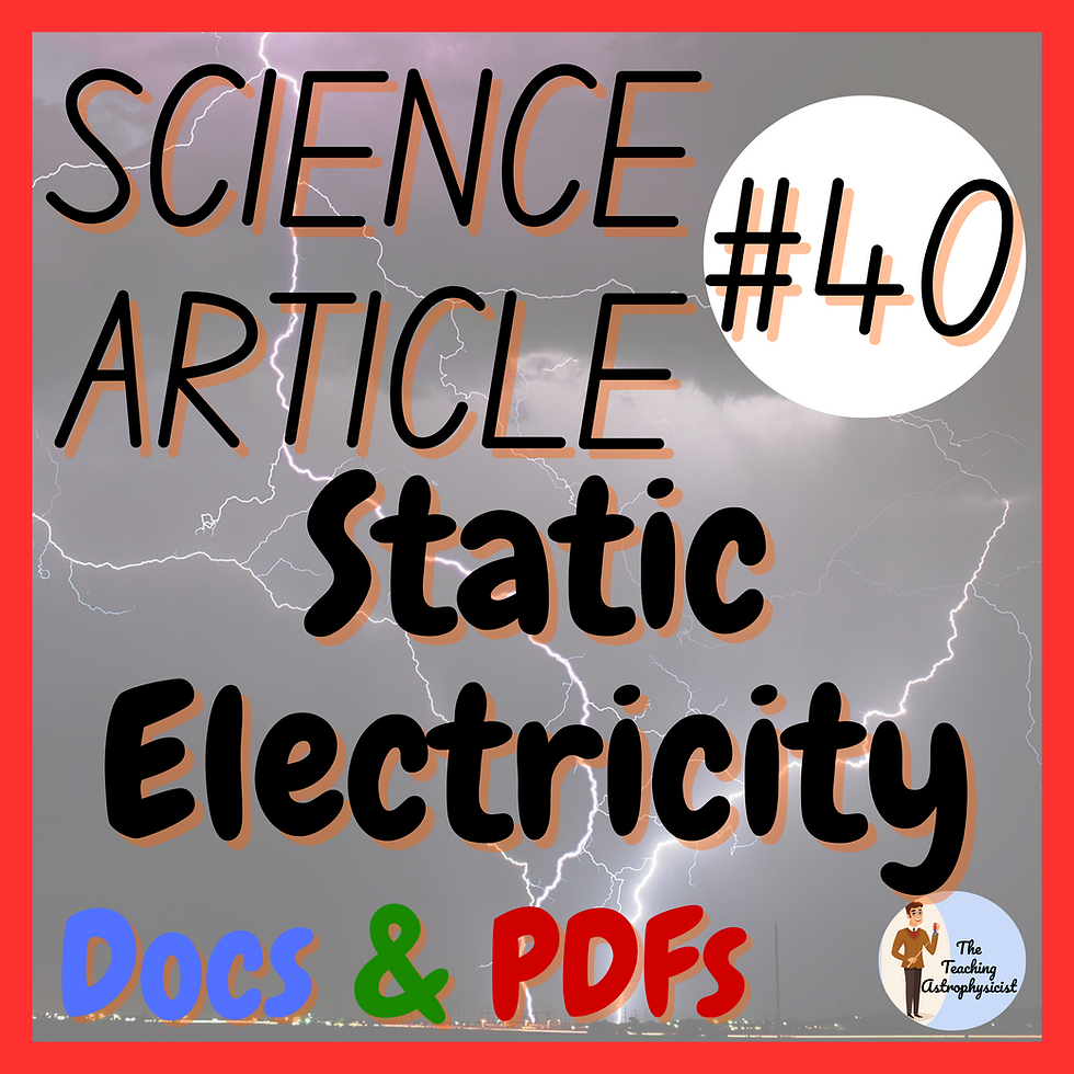 Static Electricity Article Cover