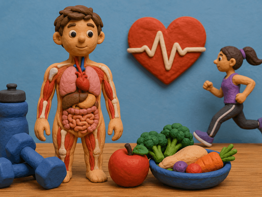 An example image on the topic of health / physical education / medicine vocabulary