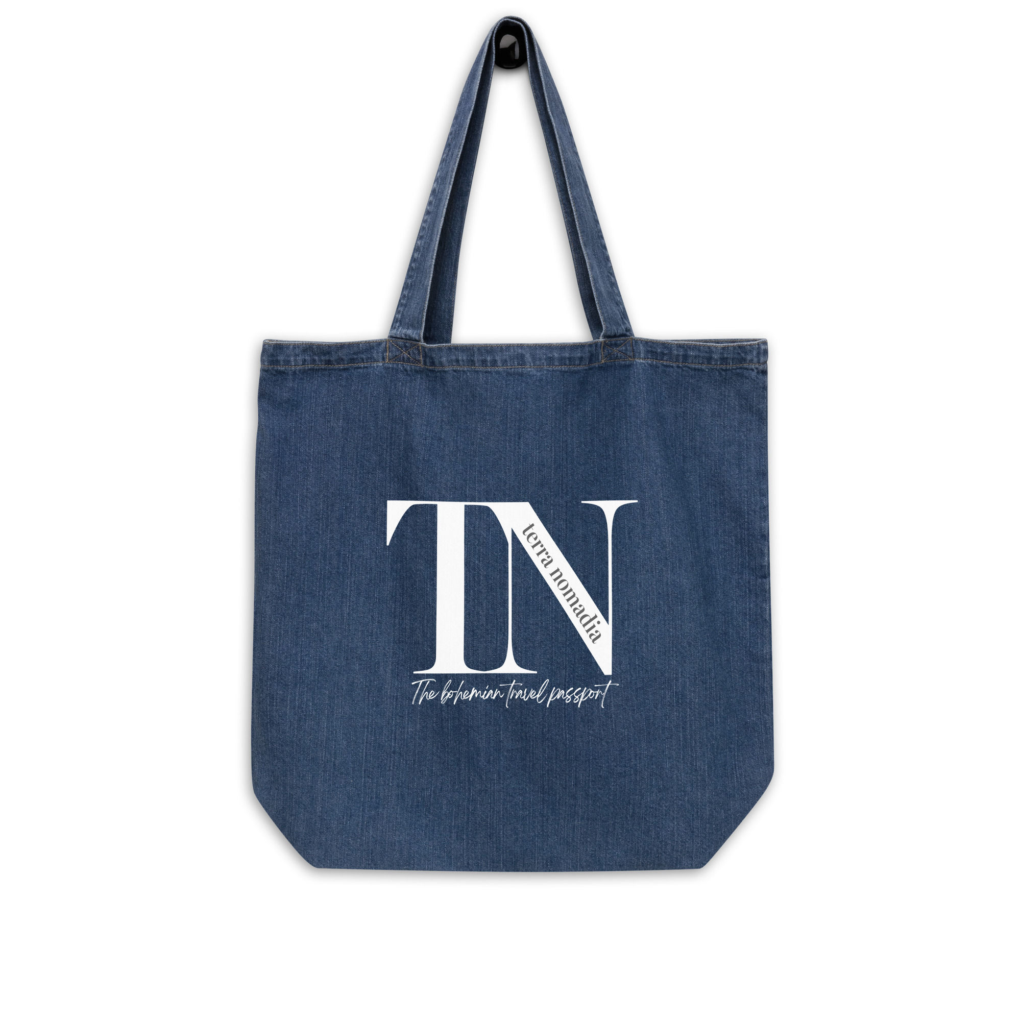 Terra Nomadia - Organic denim tote bag