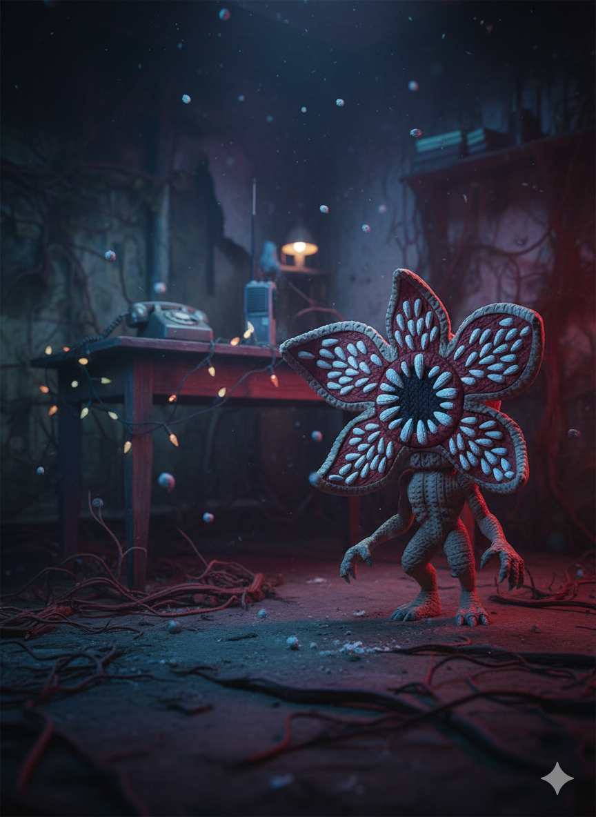 Miniature : Figurine impression 3D version crochet 25 cms