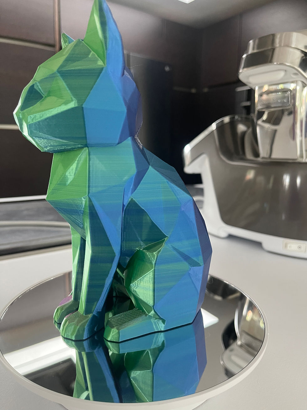 Miniature : Chat design imprimé en 3D – Art by Camp’s