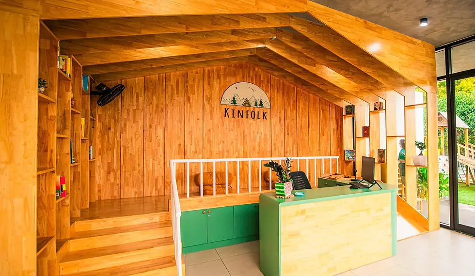 Kinfolk montessori library