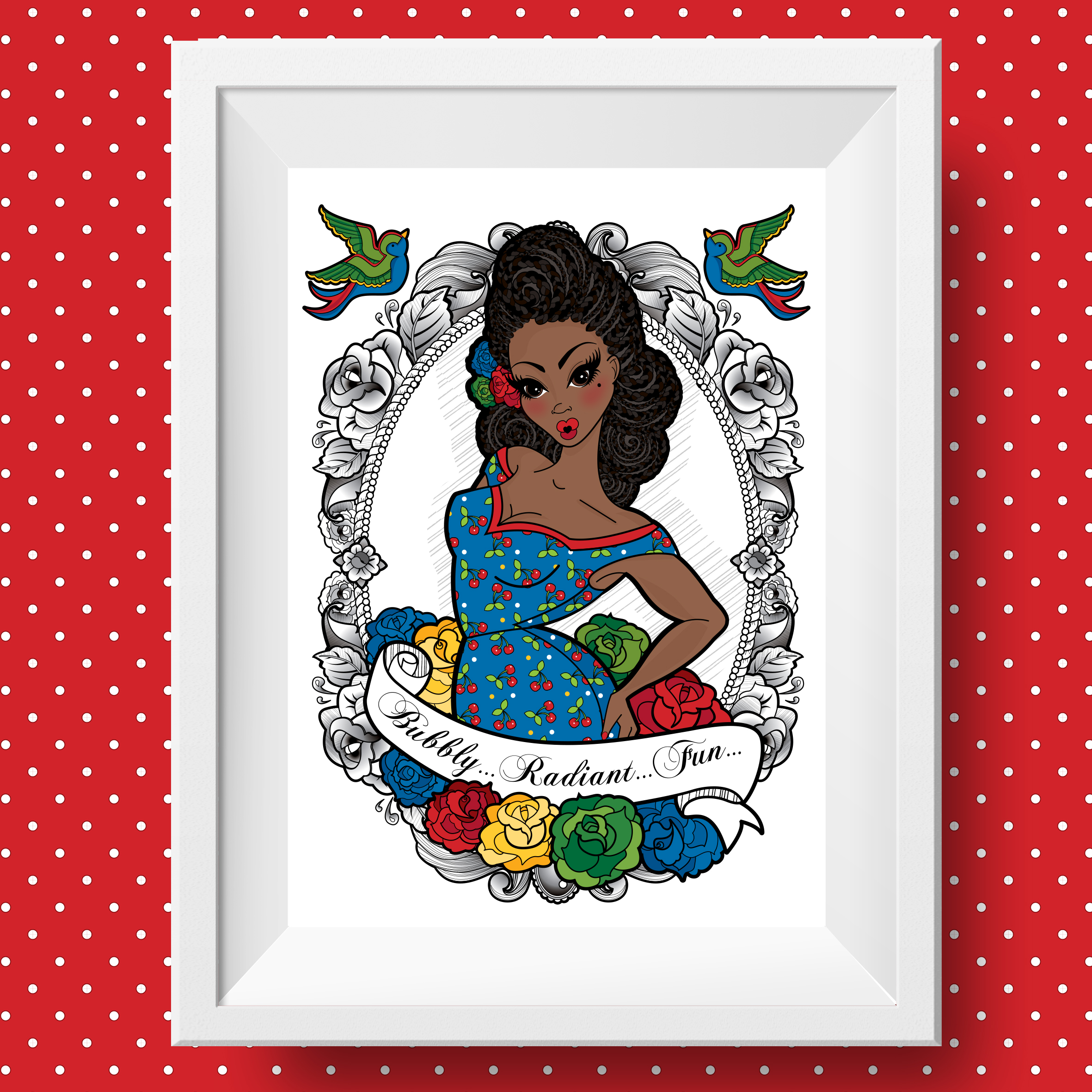 White Frame