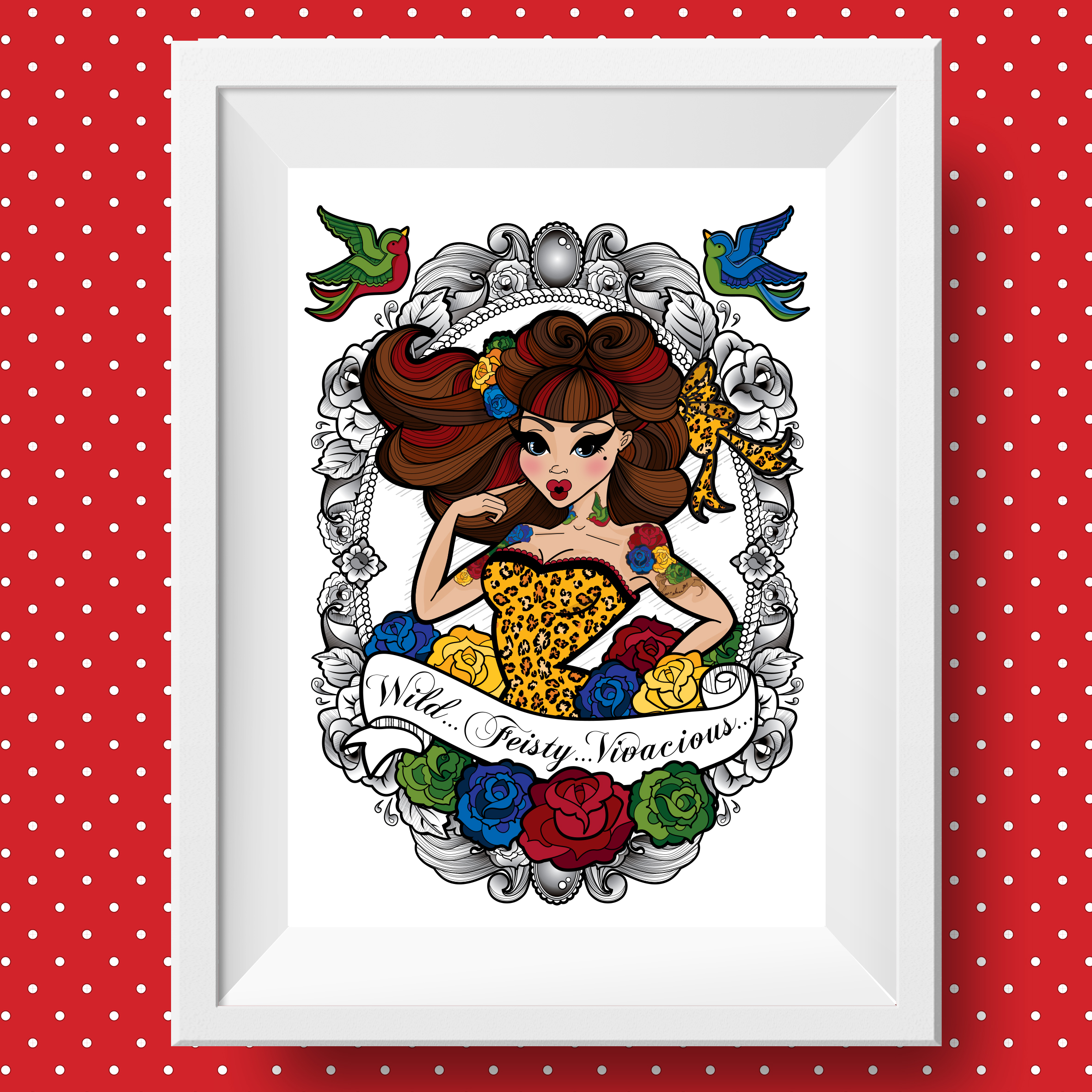White Frame