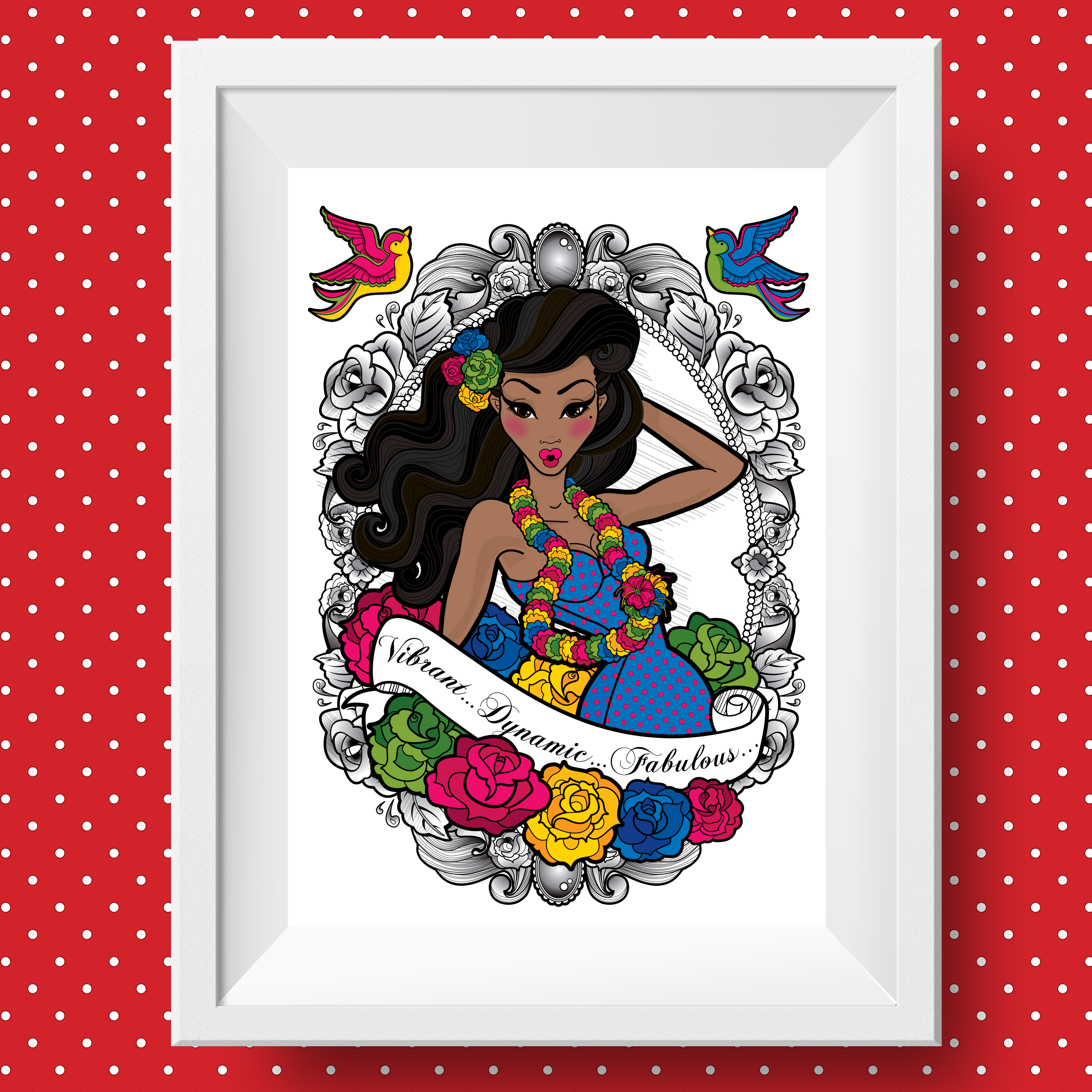 White Frame