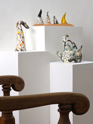 Ancient Stories - solo exhibition at Willoughby Gallery