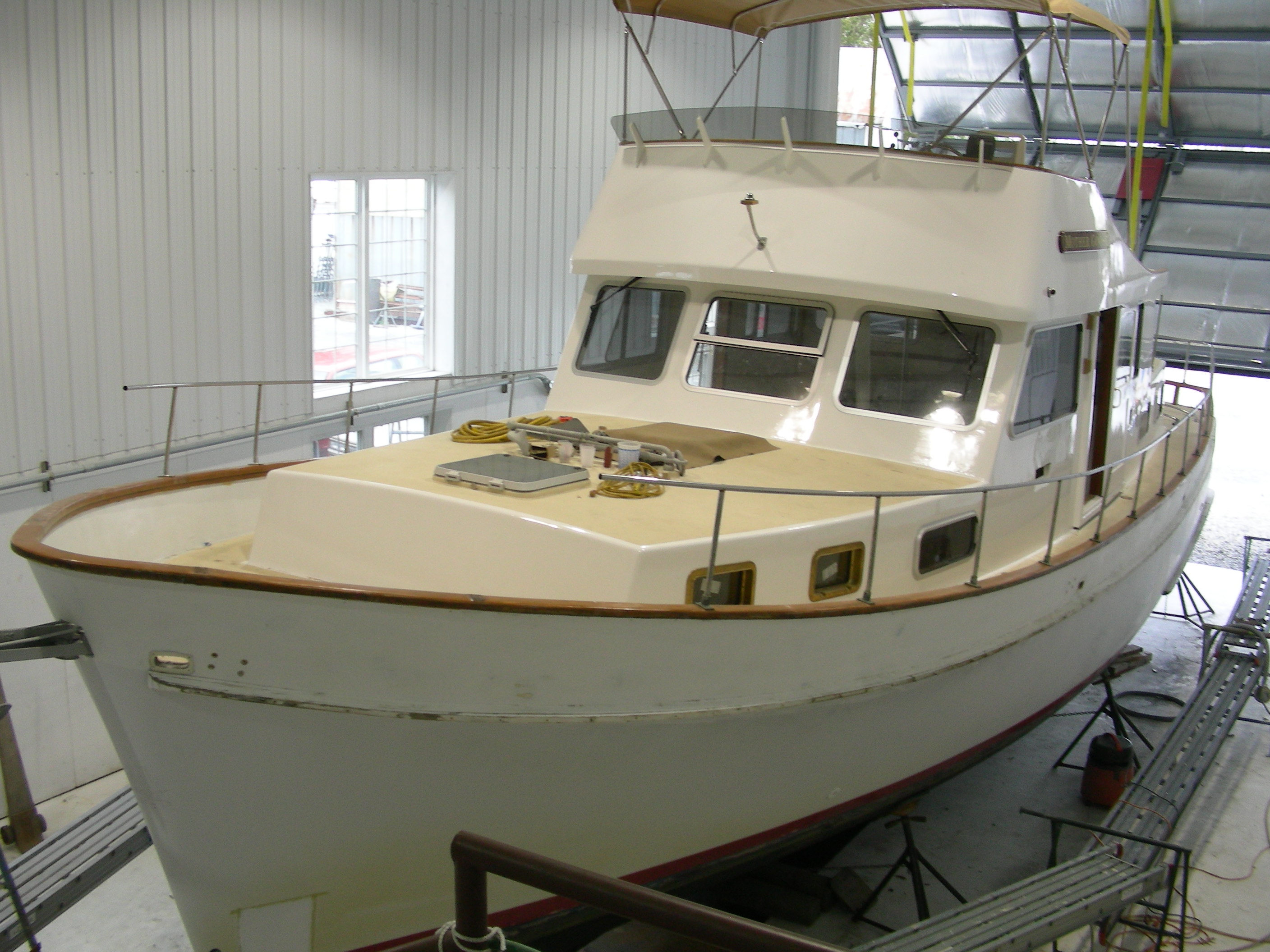 Trawler refit