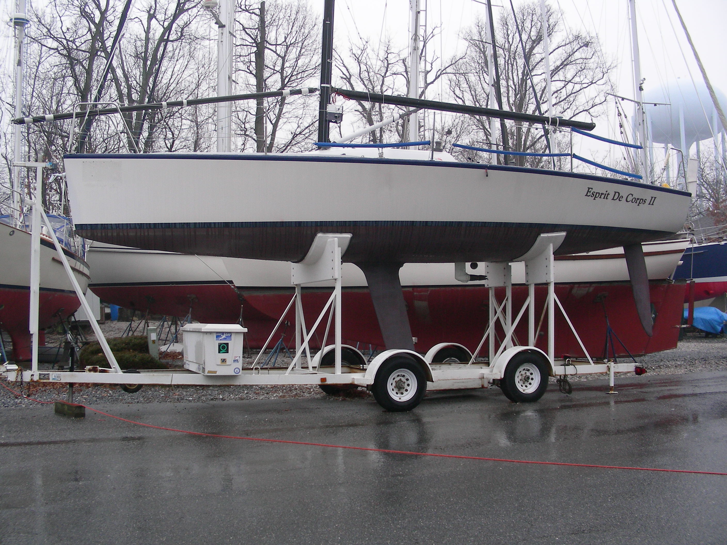 Racing Sailboat