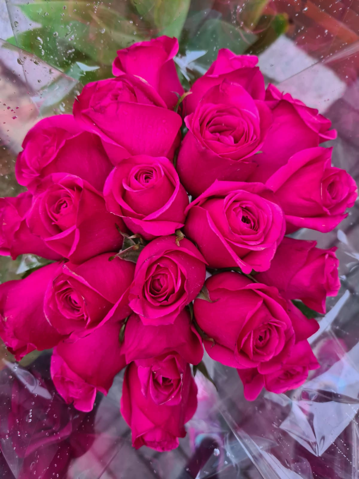 Buquê 20 Rosas Pink