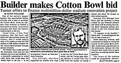 Builder pitches idea for privatizing the Cotton Bowl