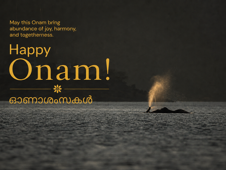 Happy Onam - ഓണാശംസകൾ 🌴🐘