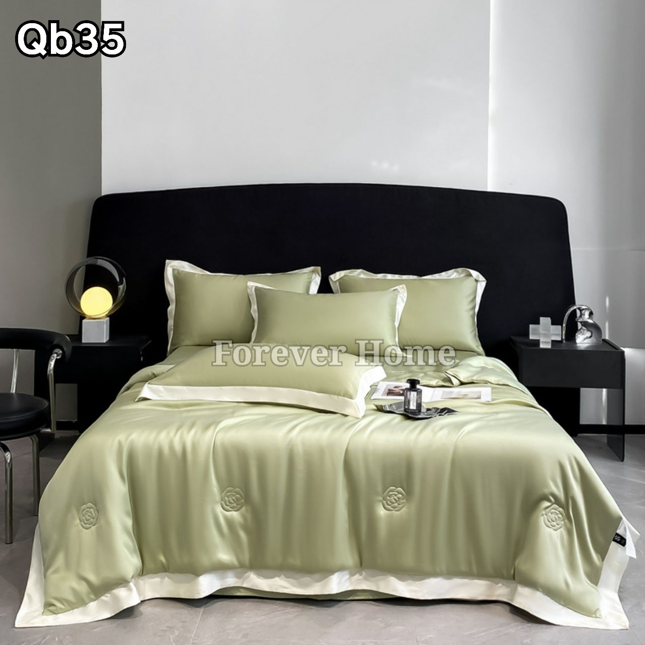 天絲四季多用冷氣被+天絲床單套裝Qb系列 - Qb35