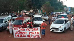 En Colonia Victoria hay más carnés de conducir que hogares