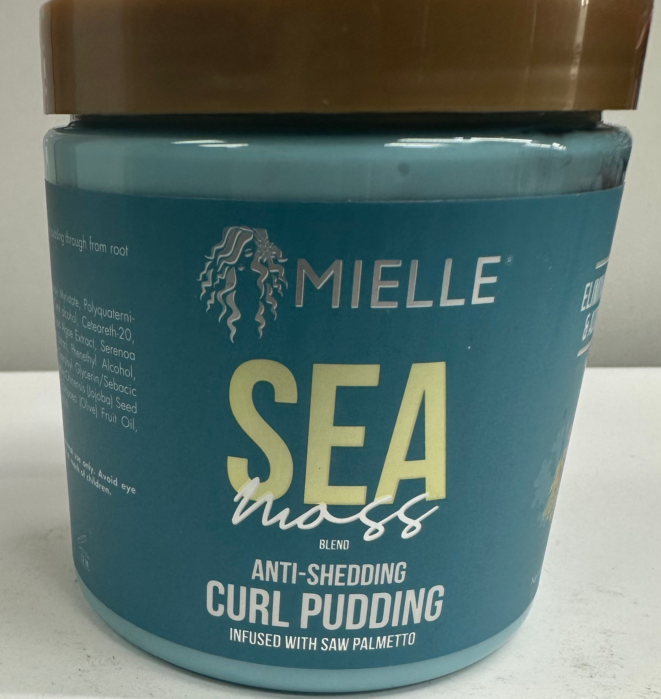 Sea moss blend anti shedding curl pudding 8oz 227g