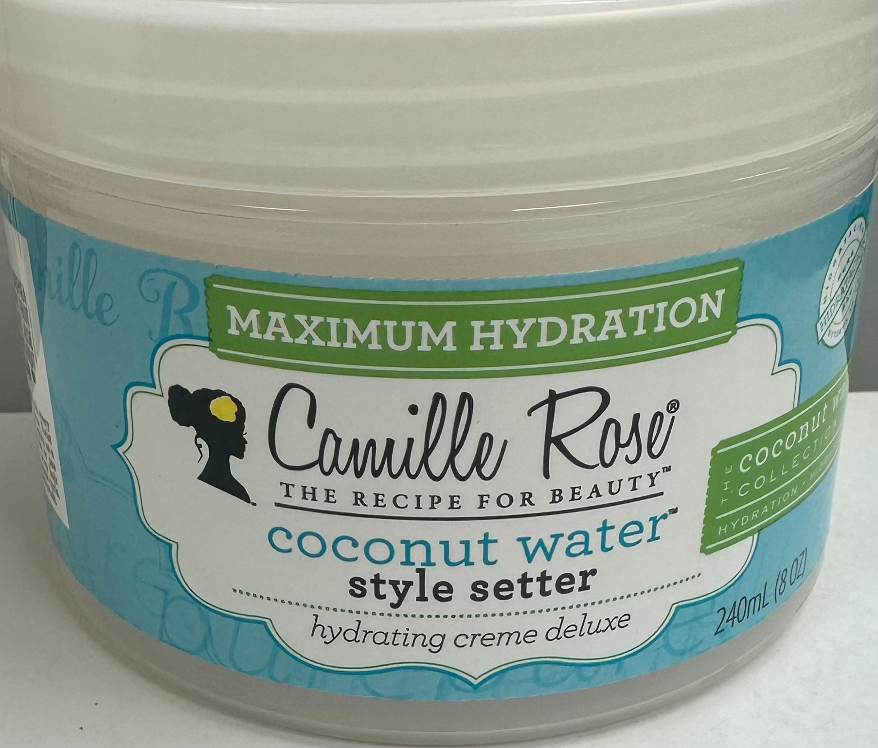 Camille rose coconut water style setter hydrating crème  deluxe  