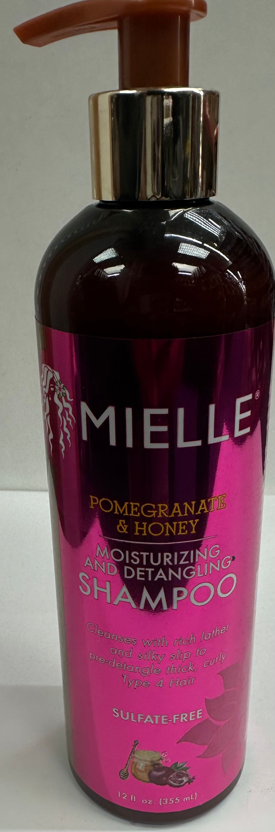 12 fl is pomegranate n honey moisturizing n detangling shampoo sulfate free 