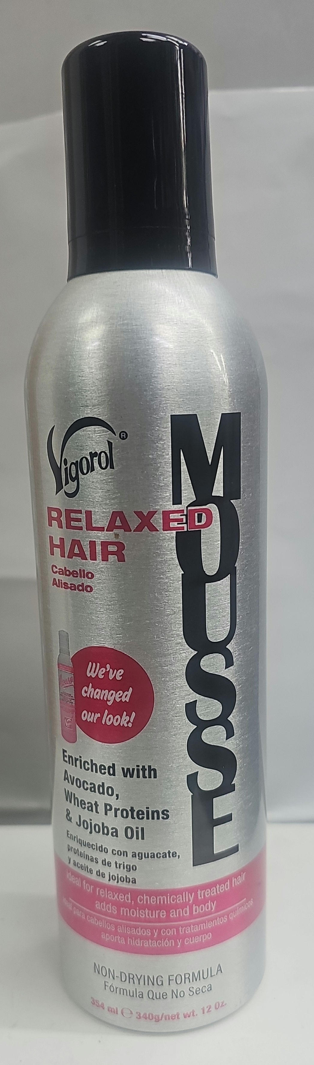 Vigorol mousse relaxed hair 354ml