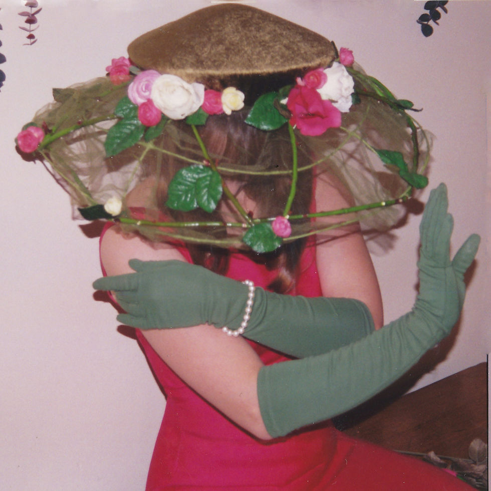 Wire & Fabric Hat
