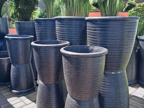Merchandising Garden Pots in a Retail Nursery