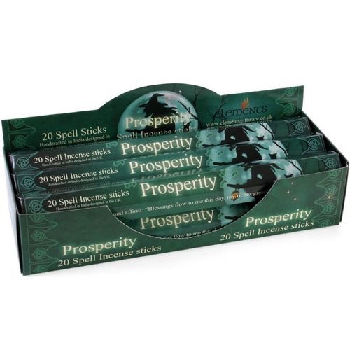 Set of 6 Packs of Prosperity Spell Incense Sticks