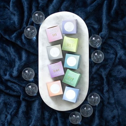 888 ANGEL NUMBER CRYSTAL BALL