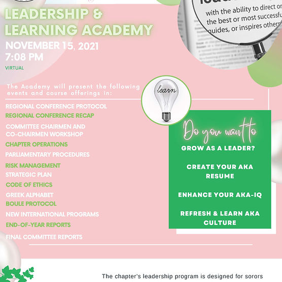 Leadership Academy Launch