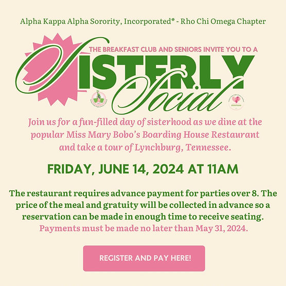 Breakfast Club Sisterly Social