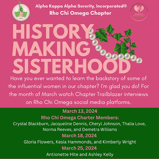 2024 History Making Sisterhood