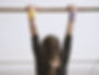 Gymnast on a Wooden Bar