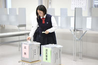 【NEWS】県内初　高校にて期日前投票所設置