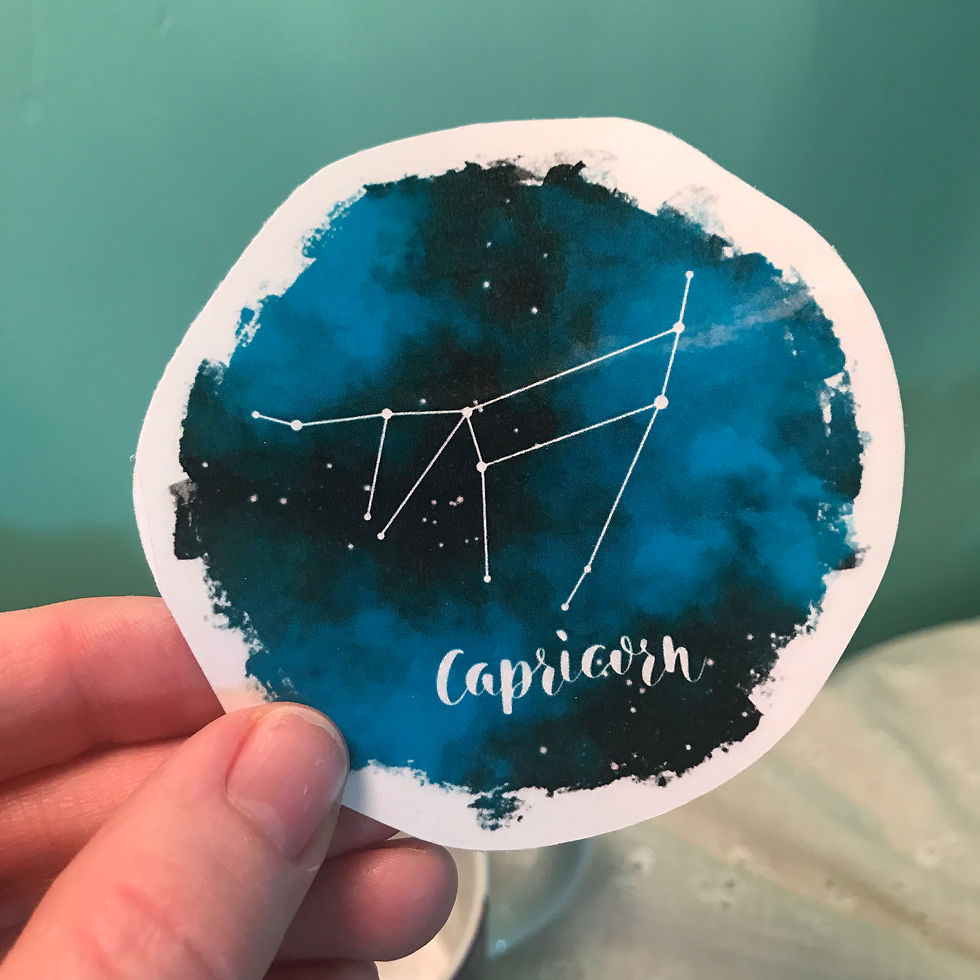 Thumbnail: Capricorn Zodiac Sticker