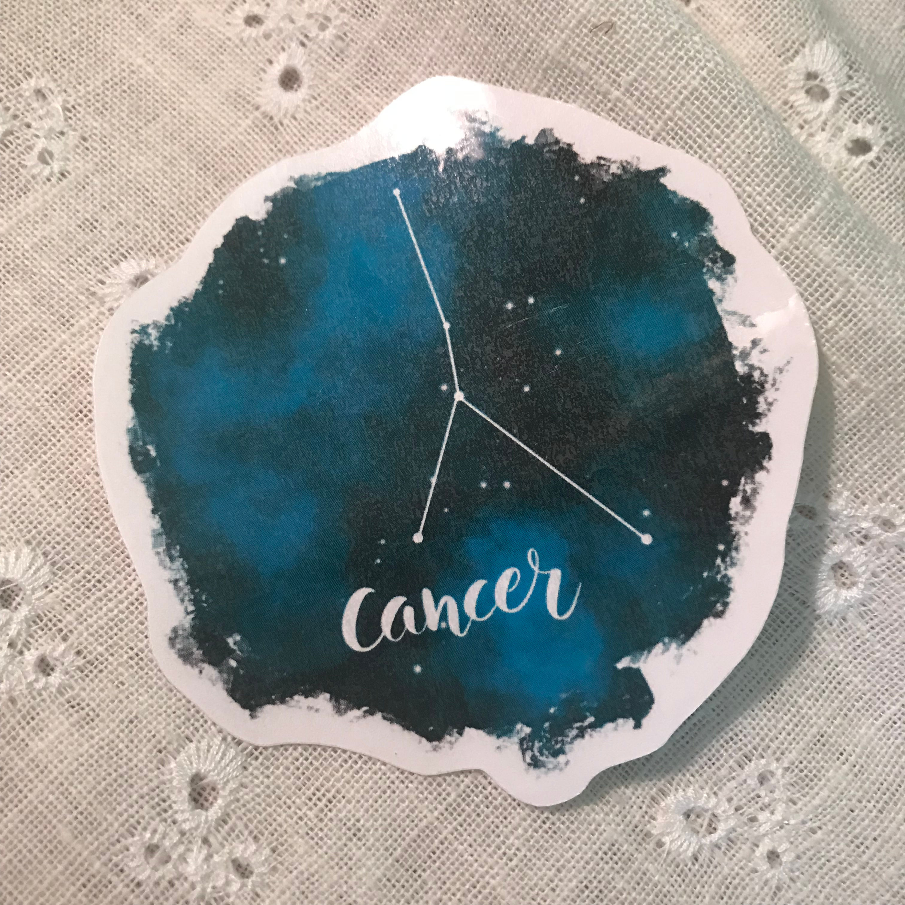 Cancer Zodiac Sticker