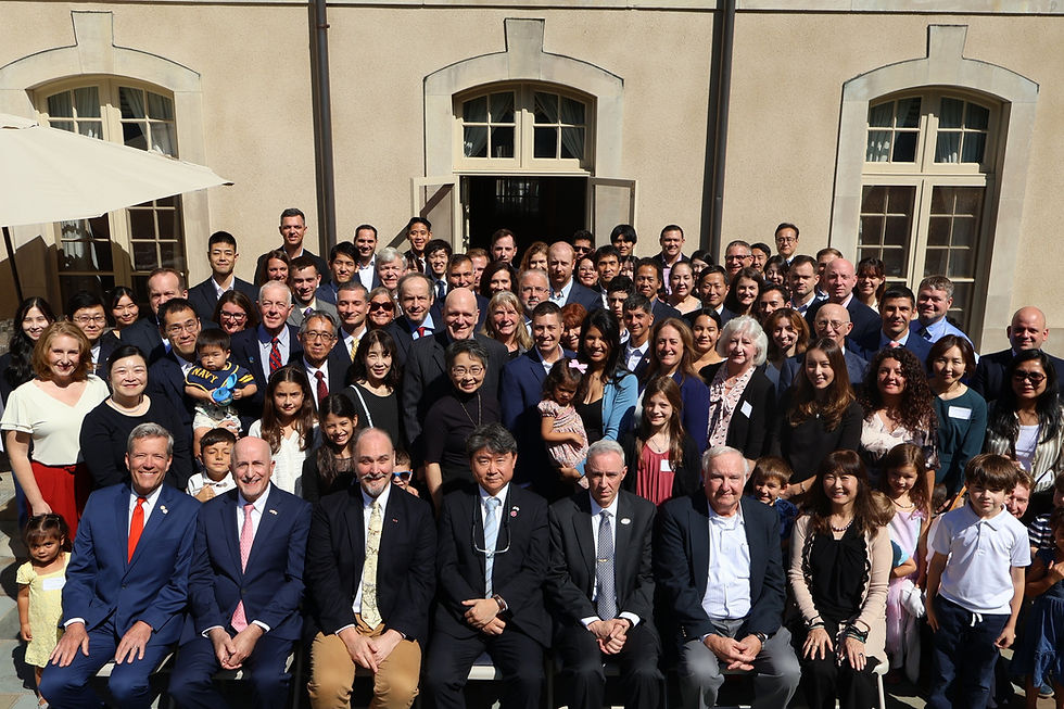 Reception for U.S. Navy Service Members Formerly Stationed in Japan