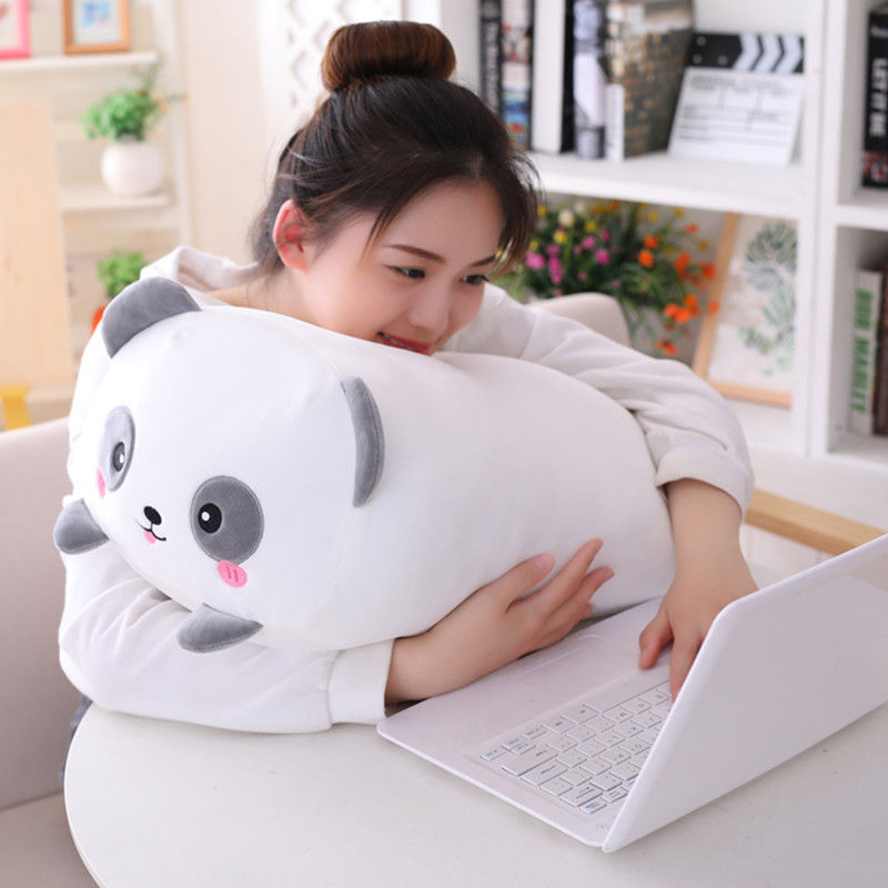 Thumbnail: Soft Animal Pillow Toy Cushion Cute Dog Cat Dinosaur Pig Unicorn Plush 90cm 