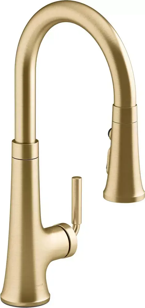 Thumbnail: Kohler Tone Single Handle Pull Down Kitchen Faucet