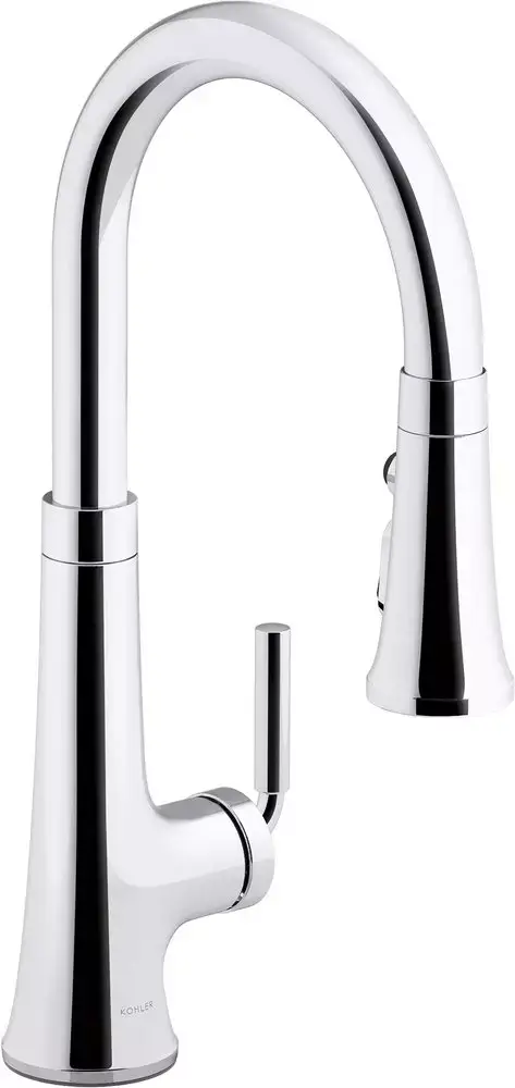 Thumbnail: Kohler Tone Single Handle Pull Down Kitchen Faucet