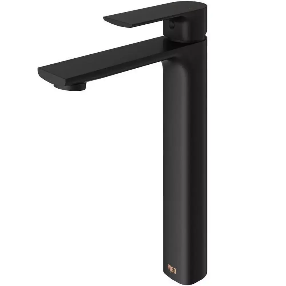 Vigo Norfolk Single Handle Vessel Bathroom Sink Faucet