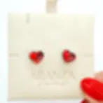Aretes de Corazón de Agua