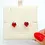 Miniatura: Aretes de Corazón Pequeños