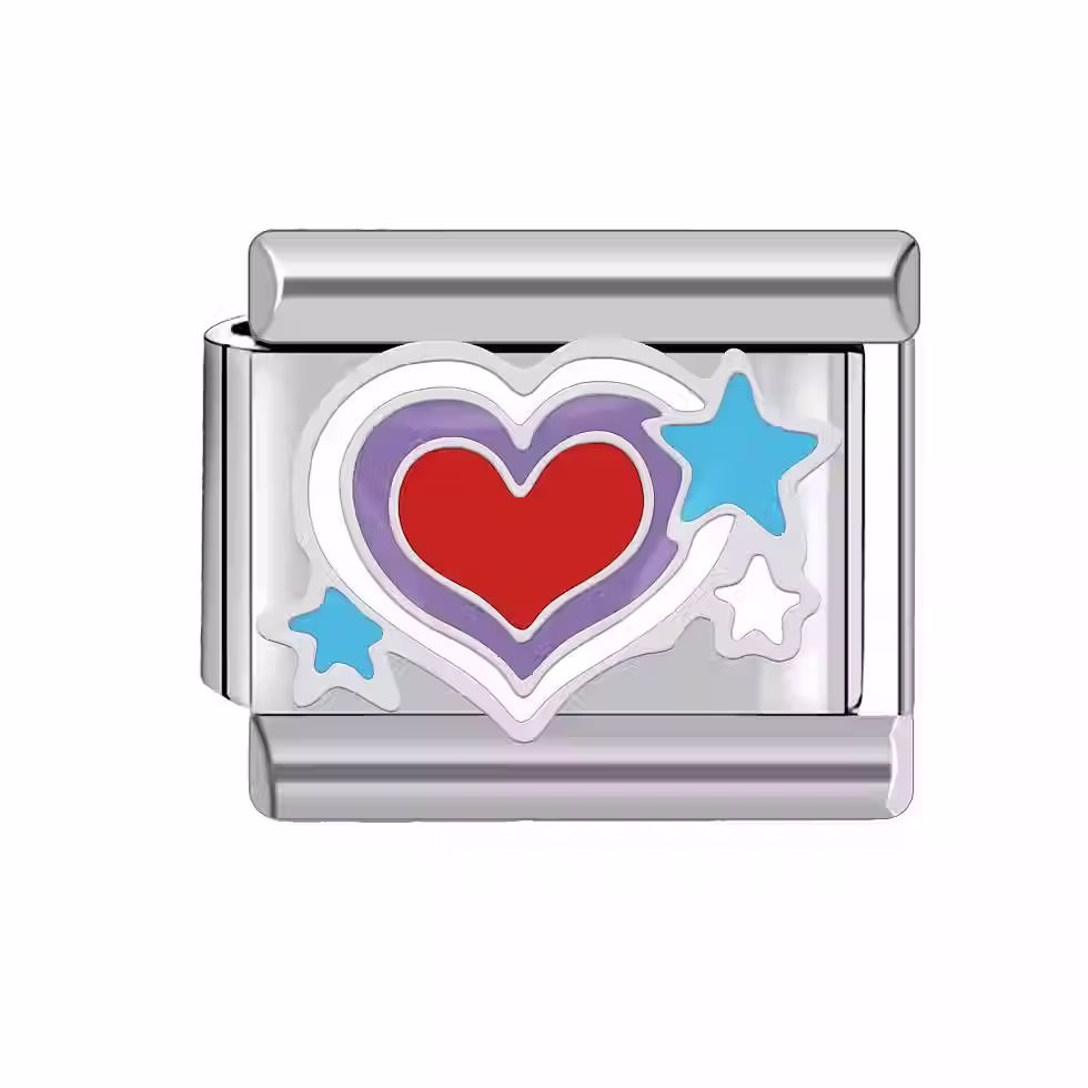 Corazón con Estrellas