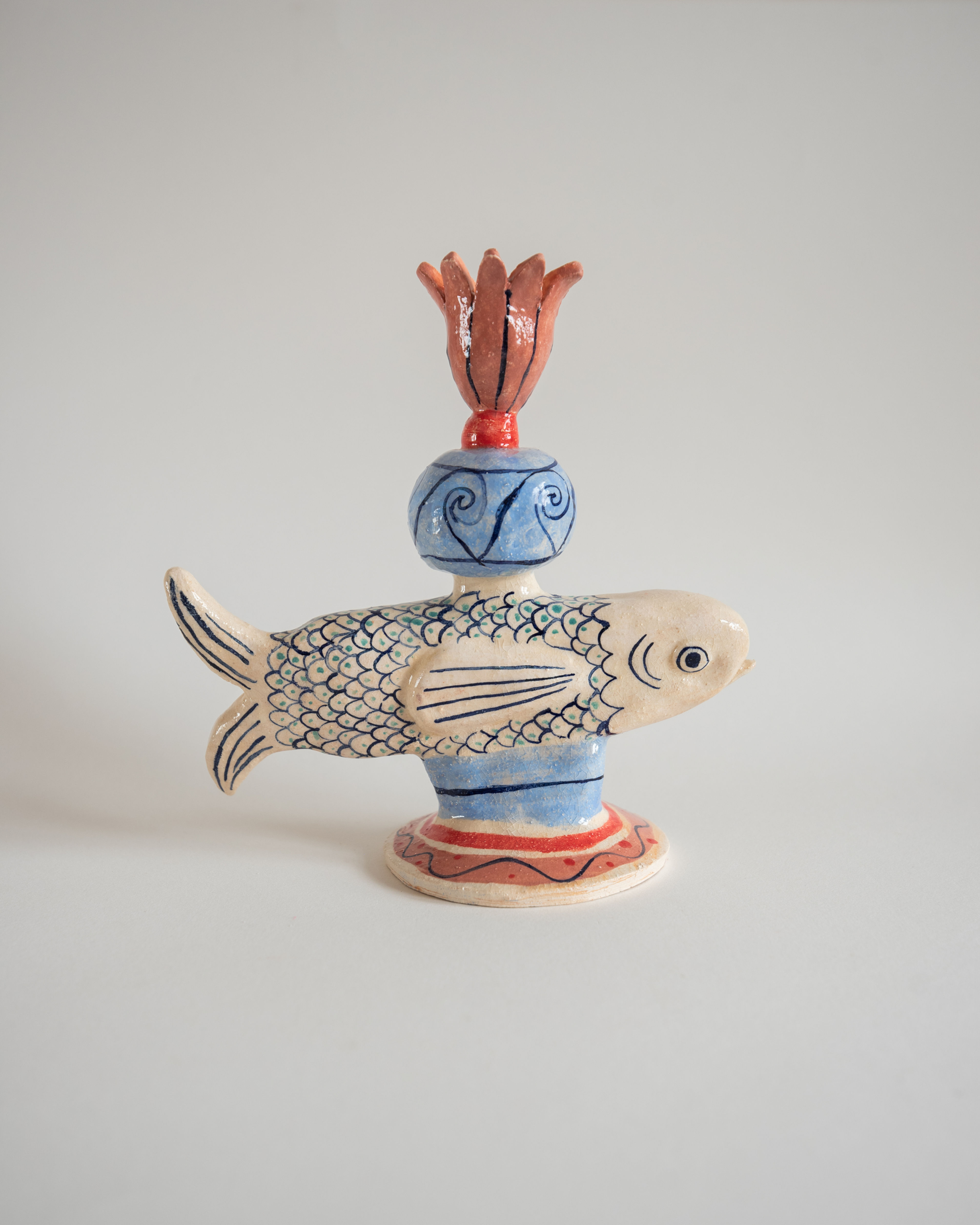 Fish Candlestick Holder