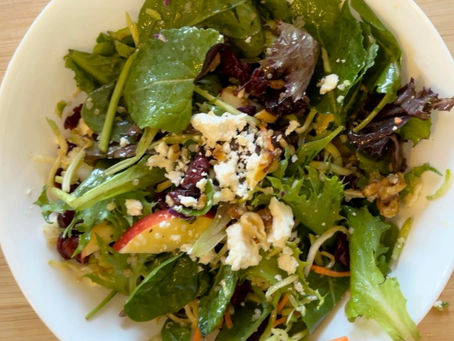 Honey Crisp Salad with Maple Vinaigrette