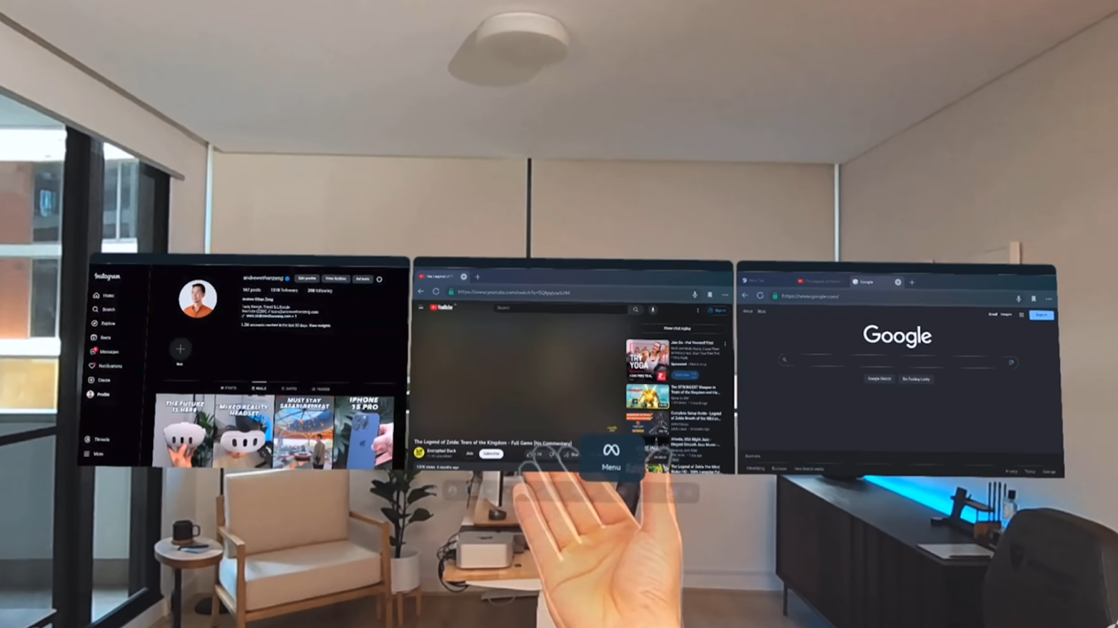 ميزات Meta Quest: المرور