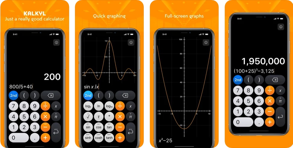 اله حاسبة للايفون Kalkyl calculator ios