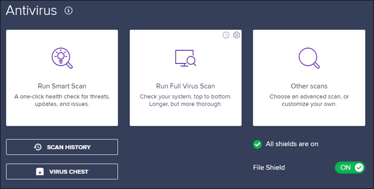 فحص الويندوز من الفيروسات