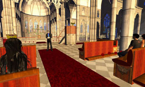 الكنيسة الافتراضية في ميتافيرس