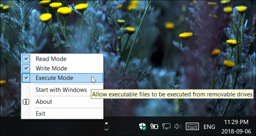 برنامج USB Flash Drives Control
