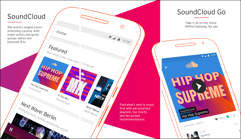 تطبيق SoundCloud